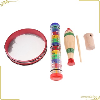 conjunto de percusin de madera nios nios instrumentos musicales juguetes educacin juguetes
