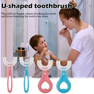 Cepillo De dientes en forma De U Para bebés/6-12 años