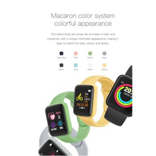 Macarons Reloj Inteligente Y68/D20 à Prova/Bluetooth/Usb/Monitor de tarjeta Aco/pulsera Inteligente/reloj Inteligente