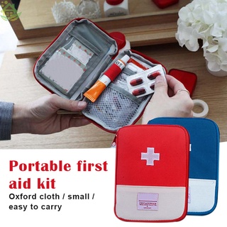 bolsa portátil de almacenamiento de primeros auxilios de emergencia medicina píldora al aire libre bolsa de supervivencia organizador paquete de viaje de emergencia