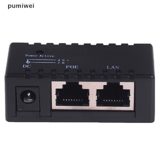 pumiwei inyector poe pasivo para cámara ip teléfono voip netwrok ap dispositivo 12v - 48v cl