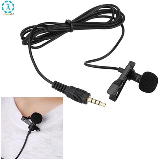 Ey-510a Mini micrófono con cable Portátil/Clip de solapa/lapelo/manos libres/3.5mm Para Iphone Ipad/Pc