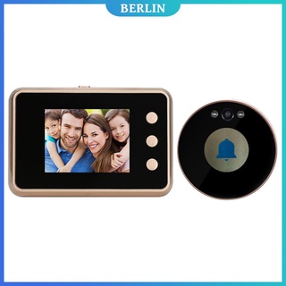 (berlin) 2.8 pulgadas digital timbre cámara inalámbrica video visión nocturna puerta mirilla