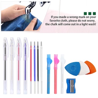 recambios de pluma borrable de calor bolígrafos de cuero bolígrafos de vestir tiza marcador de alcantarillado herramientas
