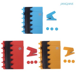 JANG - perforador de agujeros para setas, cuaderno de hojas sueltas, A6 A7, 6 agujeros, cortador de papel