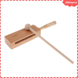 percusin de mano de bloque de madera con mazo para nios juguete musical de nios