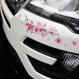[toplove] calcomanías de cerezo floral para coche amor rosa auto vinilo deca parachoques ventana coche.