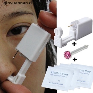 【qinyuannan】 1Set Piercer Safety Disposable Ear Nose Piercing Tools Kit Body Piercing CL