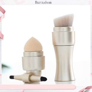 bur_4 en 1 labios rubor polvo base sombra de ojos brochas de maquillaje cosmética belleza herramienta