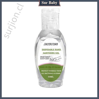 bebé 60ml desinfectante de manos gel desinfectante antibacteriano hidratante sin limpiar [surjion]