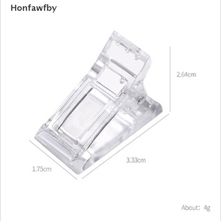 Honfawfby Nail Clip PVC Nail Fake Finger Extension UV Gel Manicure Art Builder Tool New *Hot Sale