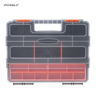 shi Plastic Carry Tool Storage Case Spanner Screwdriver Parts Hardware Organizer Box