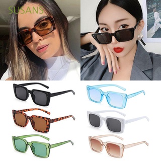 susans vintage rectángulo gafas de sol de las mujeres de moda gafas de sol gafas de sol para las mujeres accesorios de moda streetwear uv400 retro gafas de sol