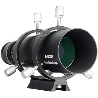 Visor guía Svbony SV106 con buscador de enfoque helicoidal y alcance guía multiuso para telescopio astronómico (50 mm/60 mm)