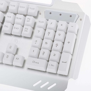 juego de ratón con teclado con cable combo arco iris retroiluminado mecánico sentir para laptop pc