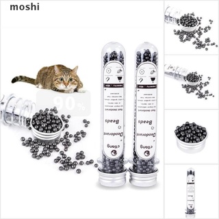 moshi mascota olor activado carbón gato camada absorbe peculiar olor desodorizante limpieza. (9)