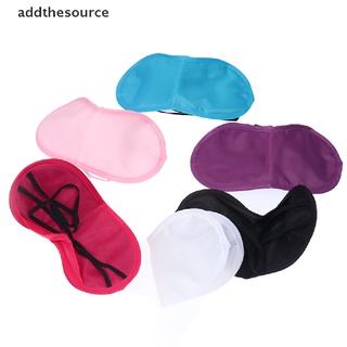 [Addthesource] 1pc Sleep Eye Mask Shade Cover Blindfold Night Sleeping Travel Aid Sleeping Mask DFGR