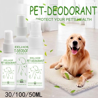 Desodorante Natural para mascotas y perros, Perfume perfumado, Spray corporal, 100 ml