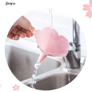 jinyu 2pcs/set Kitchen Cherry Blossom Style Funnels Oil Condiments Liquid Dispenser .