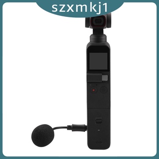 Adaptador De micrófono Estéreo De audio 3.5mm Para Dji Osmo Pocket 2 accesorios
