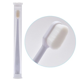 APILLOWLIPS 1Pc Nano Ultrafino Onda Cepillo De Dientes De Cerdas Suaves Adulto Niño Con PVC Blanqueamiento Dental Cuidado Oral (4)