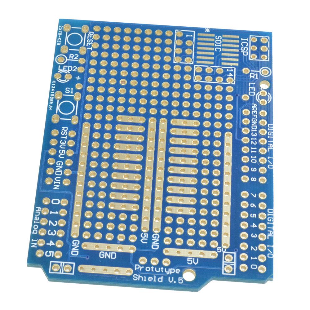 DIYMORE Para Arduino R3 Prototipo PCB Shield Board FR-4 Fibra (2 Mm) + Pitch DIY (2,54 (1)