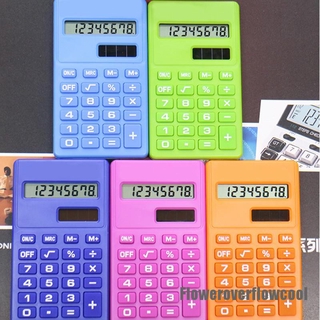 Calculadora Fofc Mini Calculadora con 8 Dígitos/repuesto solar