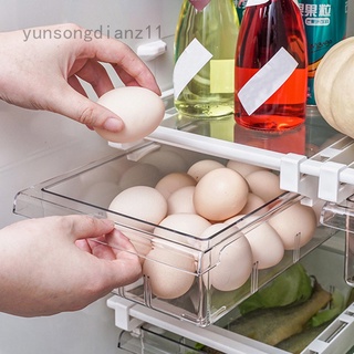 nevera alimentos frescos mantener caja de almacenamiento multiusos ahorro de espacio refrigerador contenedor de alimentos huevo cajón organizador