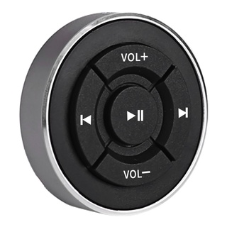 Wireless Bluetooth-compatible Car Steering Wheel Media Remote Control for iOS Android (9)