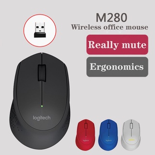 Logitech M280 Wireless Optical Mouse Computer PC Receiver Cordless Mice (3)