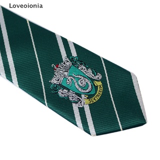 Loveoionia - corbata de Harry Potter, insignia de la universidad, moda, estudiante, pajarita, Collar mi (4)