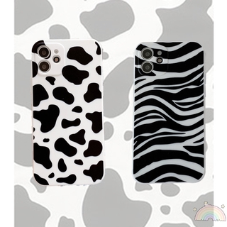 Cubierta Completa Zebra iPhone 6 6s 7 8 Plus 11 12 Pro Max Xr X Xs Se 2020 Mate Suave Carcasa