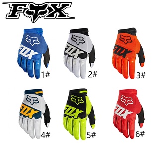 FOX 8-color S-XXL Actial Spot Racing Glove 2020/New Pure Black Fox Motorcycle Perspiration Breathable Gloves (3)