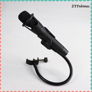 soporte flexible ajustable de cuello de cisne para micrófono de escritorio 3/8\\\» a 5/8\\\» tornillo