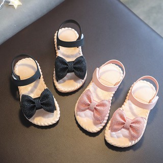 Sandalias de las niñas de los niños de suela suave moda princesa zapatos de bebé sandalias de playa (5)