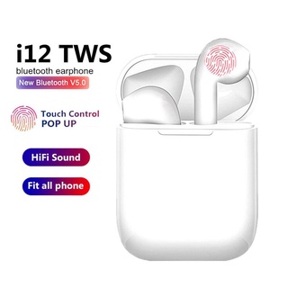 Mini I12 TWS auriculares Bluetooth inalámbricos Smart Touch Control auriculares auriculares con micrófono