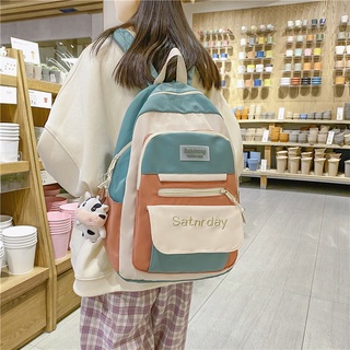 Schoolbag Female Student Large Capacity Girl Campus Schoolbag Backpack