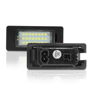 2 luces LED blancas para matrícula de coche Canbus para serie 3/4/5 E81 E82 E90 E91 E92 E93 E39 E60 E61 X1/E84X5/E70X6/E71 (5)