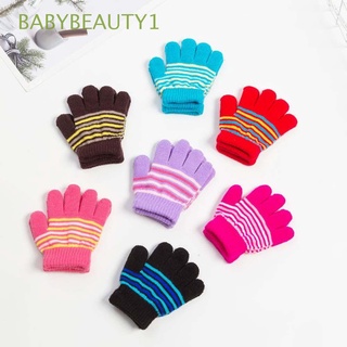 Babybeauty1 guantes de dedo suaves a prueba de viento para deportes al aire libre/invierno