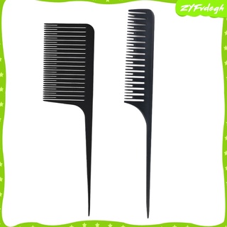 2pcs Professional Weaving Highlighting Foiling Hair Comb For Hair StylingLightweight And Easy Handling