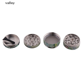 Valley 50mm Nuevo Molinillo De Metal De 4 Capas De Aluminio Herbal Hierbas Trituradora De Humo CL