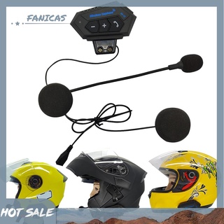 Fanicas BT12 manos libres Bluetooth V auriculares para motocicleta casco de moto intercomunicador (4)