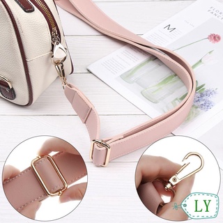 Ly moda bolso de mano cadena de Nylon PU mochila accesorios bolsa de colores cinturones ajustable reemplazable Color caramelo mujeres niñas Durable bolso de hombro correas
