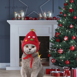 Evryshingok Wang314 perro navidad Bandana Santa sombrero perro bufanda triángulo baberos pañuelo traje de navidad traje para pequeños medianos perros grandes gatos mascotas|Gorras para perros