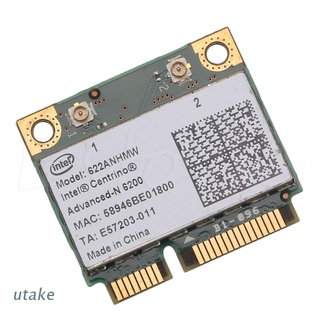 Utake Intel Half 622AN 6200 Mini tarjeta PCI-E 300Mbps para DELL Acer Gateway Notebook Hot