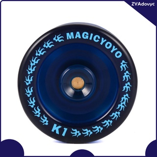 k1 profesional abs yoyo rodamiento de bolas cuerda truco juguete regalo azul