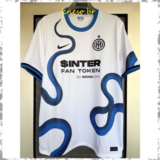 [kneso.br]21/22 Camiseta De fútbol Inter Milan visitante