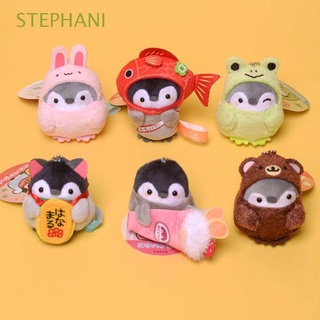 stephani lindo llavero de felpa de los niños de juguete de felpa muñecas de pingüino muñeca de felpa llavero llavero bolsa colgante animal pingüino adorno de peluche juguetes