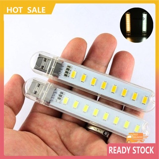 Portable 8 LED 5V Mini Reading Lamp Eye Caring USB Light for Power Bank Laptop