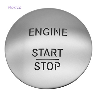 [MA-Ready] Interruptor de encendido del motor sin llave Go Start Stop botón de encendido 2215450714 Plata